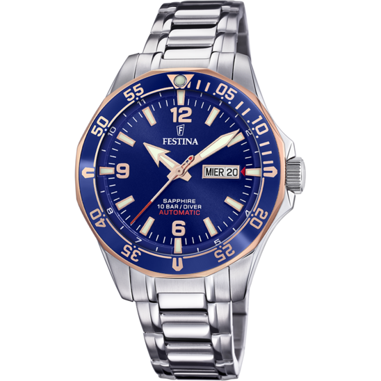 reloj festina automatico hombre