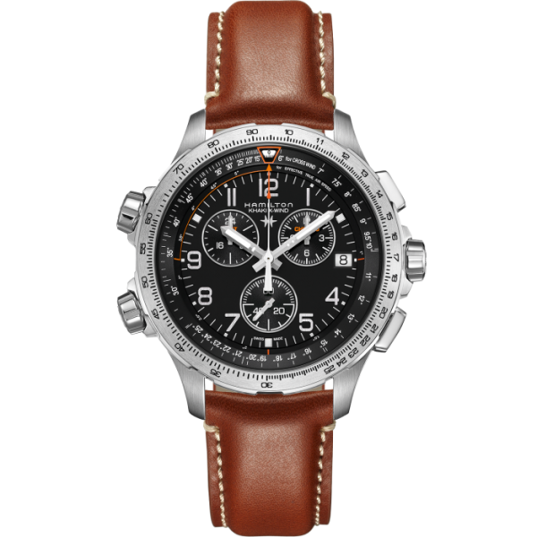 Khaki AviationX-Wind GMT Chrono Quartz