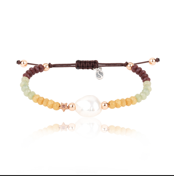 Pulsera Sunfield Benasque perla 