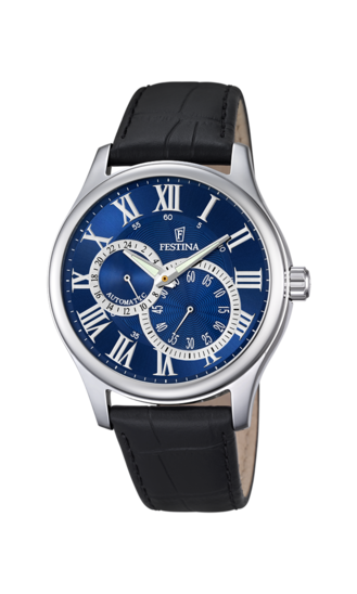 RELOJ FESTINA F6848/2 AZUL CORREA DE PIEL, HOMBRE