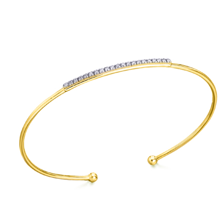 Pulsera oro diamantes 