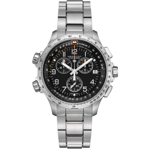 Khaki AviationX-Wind GMT Chrono Quartz